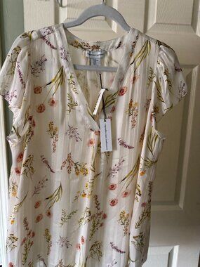 Floral Cupcake & Cashmere Top